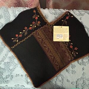 Toddler Baby Alpaca Poncho